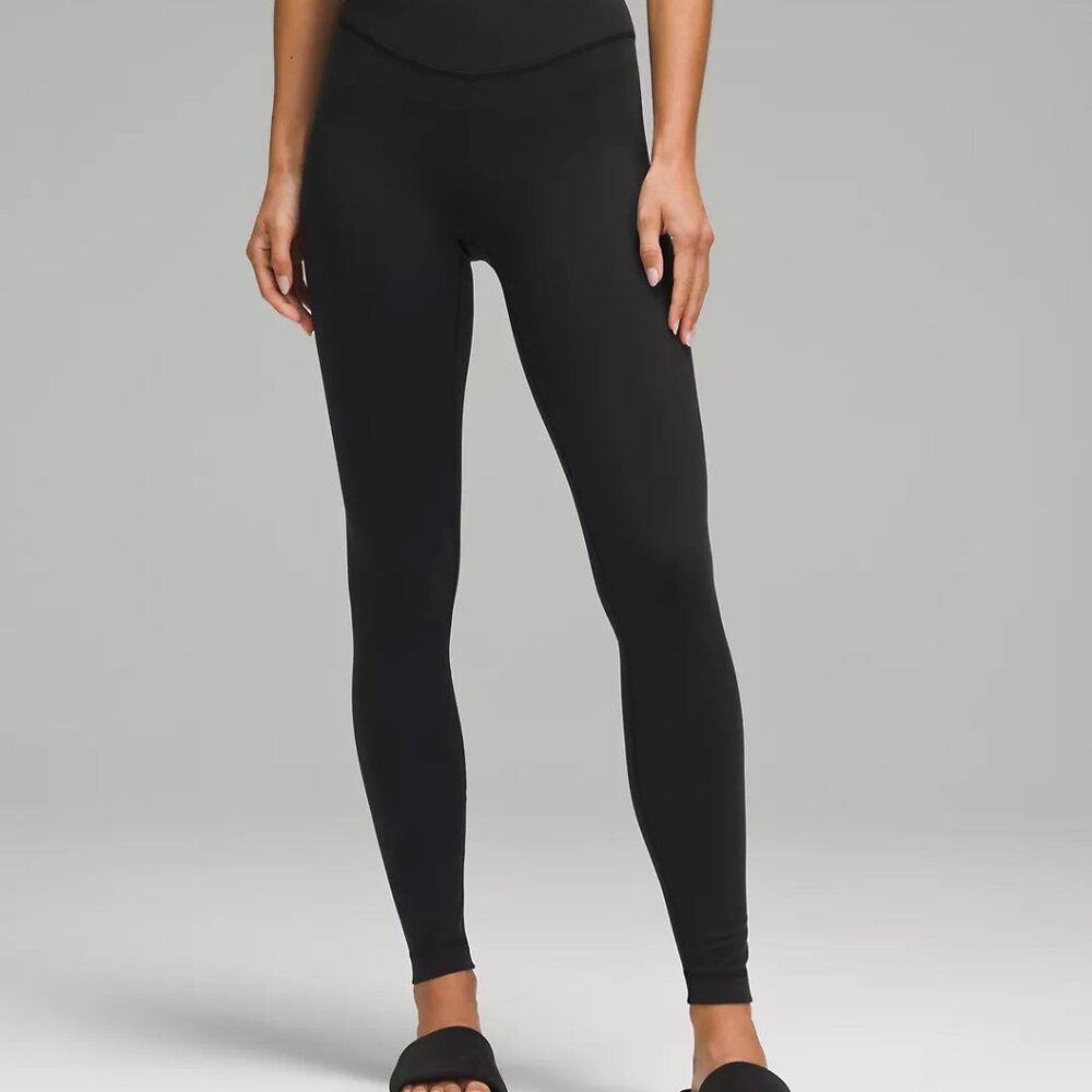 Lululemon Wunder Under High Rise Legging Size 16 Black LIKE NEW